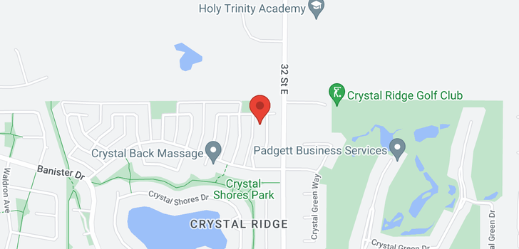 map of 3204 92 Crystal Shores Road